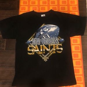 Vintage New Orleans saints t shirt